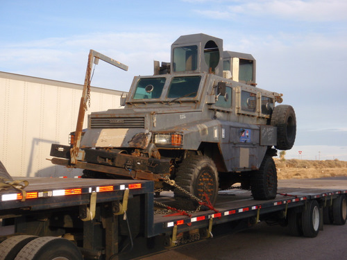 vintage armored vehicle.